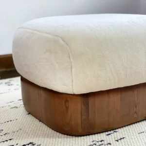 Asymmetrical Raphael Sofa: Ottoman
