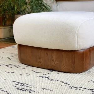 Asymmetrical Raphael Sofa: Ottoman