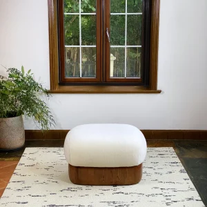 Asymmetrical Raphael Sofa: Ottoman