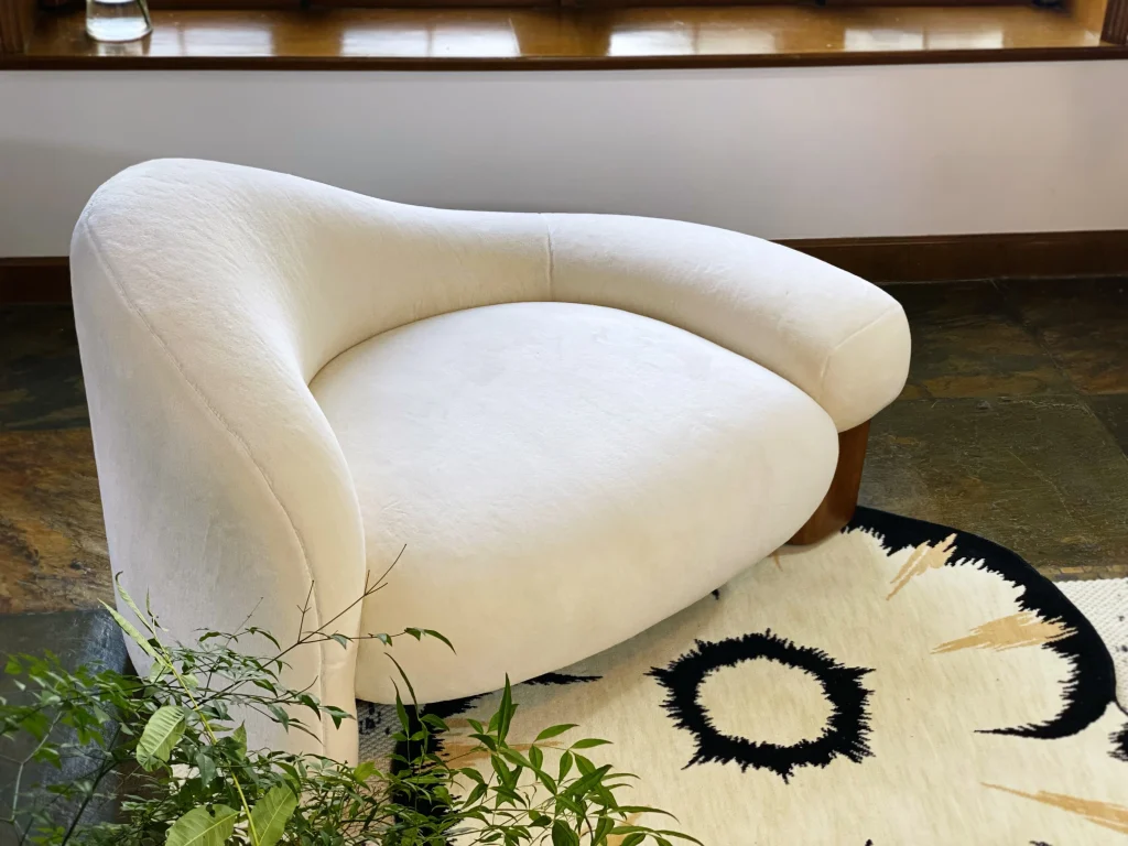 Asymmetrical Raphael Sofa: Armchair