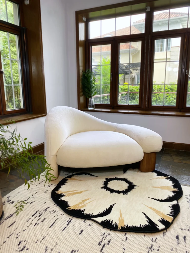 Asymmetrical Raphael Sofa: Armchair