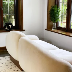 Asymmetrical Raphael Sofa: Two Seater