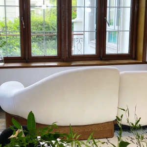 Asymmetrical Raphael Sofa: Two Seater
