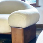 Asymmetrical Raphael Sofa: Two Seater