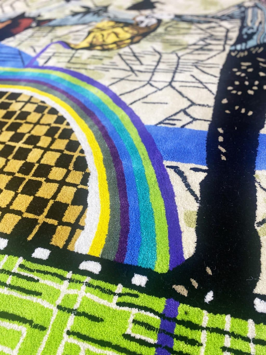 Designer City Fox Wool Rug-New Zealand Wool