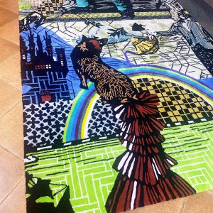 Designer City Fox Wool Rug-New Zealand Wool