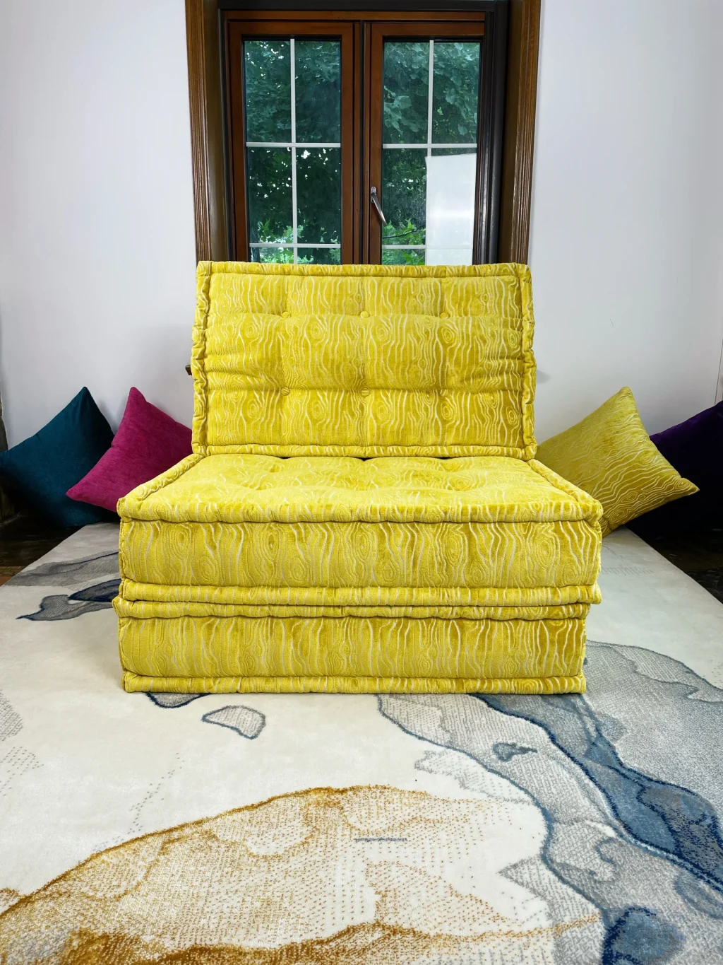 French Daybed Sofa : Golden Citrus