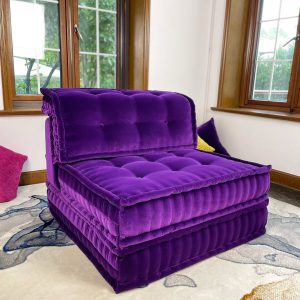 French Daybed Sofa : Regal Lavender