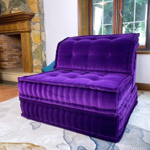 French Daybed Sofa : Teal Lounger