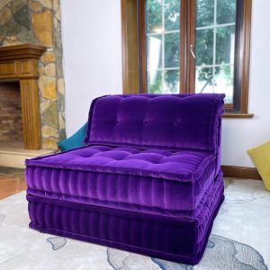 French Daybed Sofa : Regal Lavender