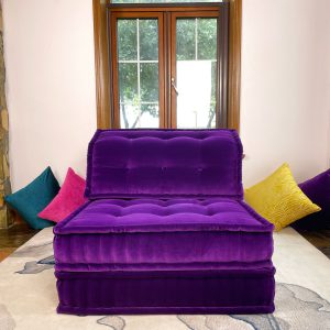 French Daybed Sofa : Teal Lounger