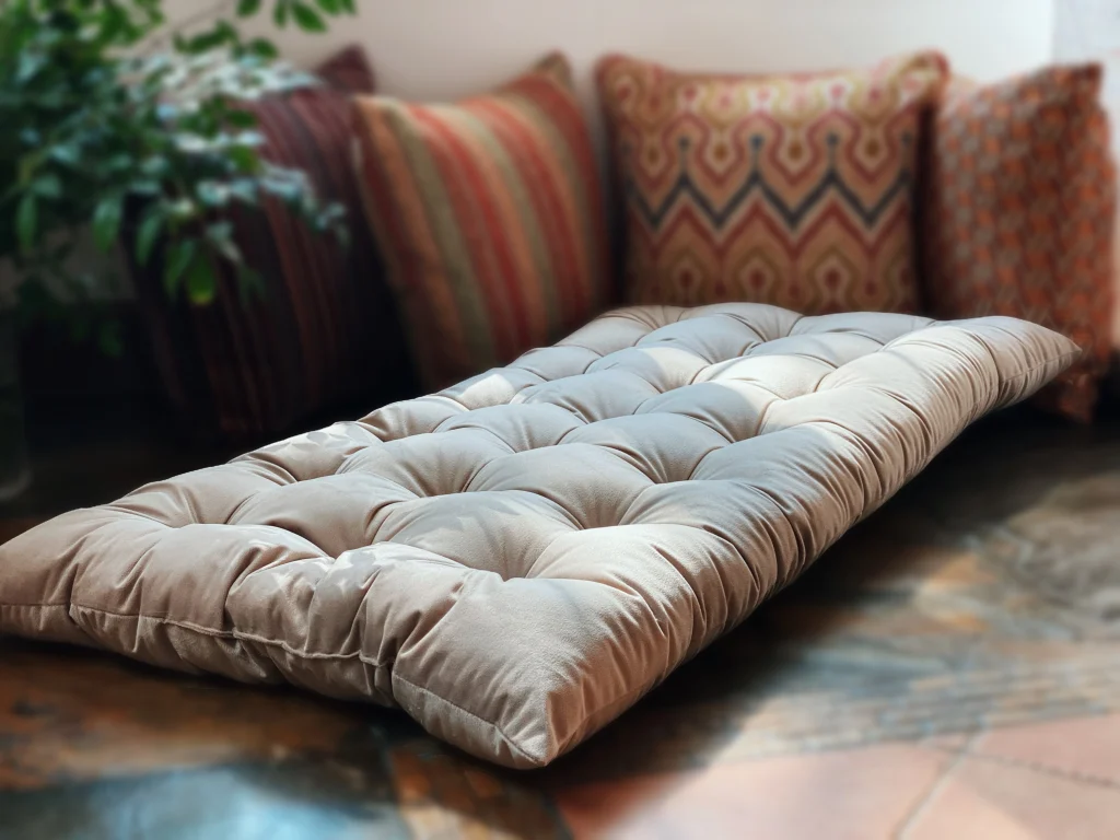 French Mattress Cushion Padded Floor Mat