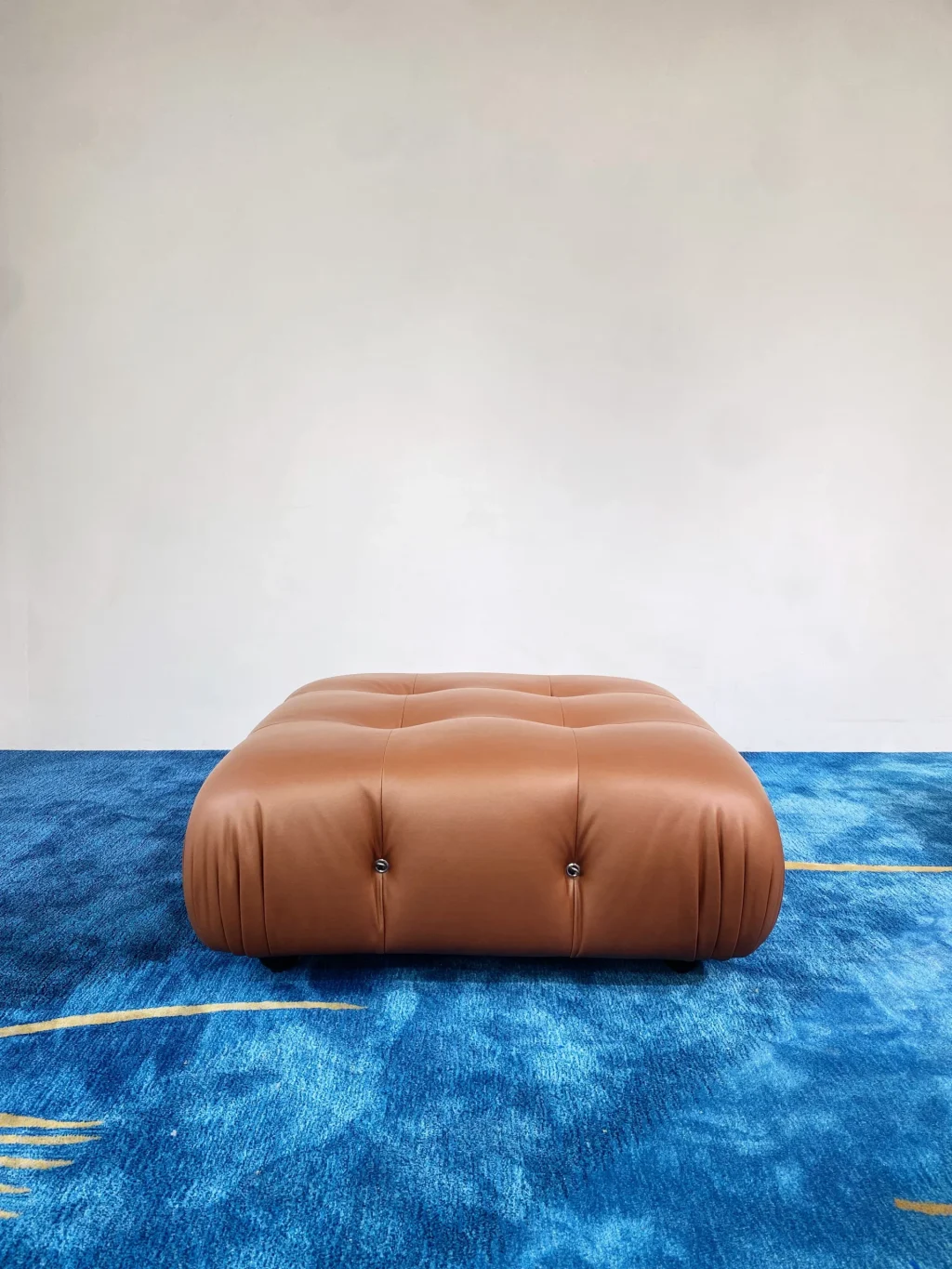 Mario Bellini Tribute Sofa : Square Ottoman (Fabric or Microfiber Suede)