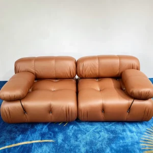 Mario Bellini Tribute Sofa : Two Seater (Fabric or Microfiber Suede)