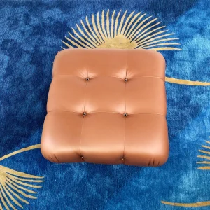 Mario Bellini Tribute Sofa : Square Ottoman (Fabric or Microfiber Suede)