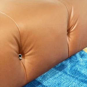 Mario Bellini Tribute Sofa : Square Ottoman (Fabric or Microfiber Suede)