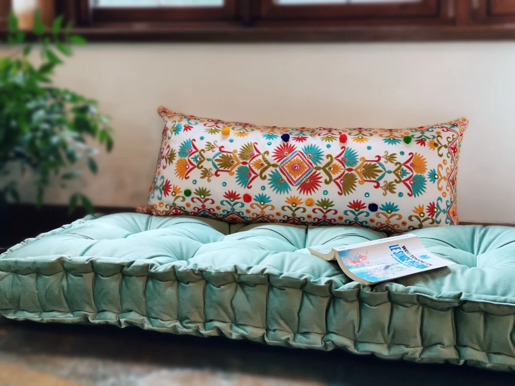 French Mattress Cushion - Pet or Kids Floor Cushion Daybed