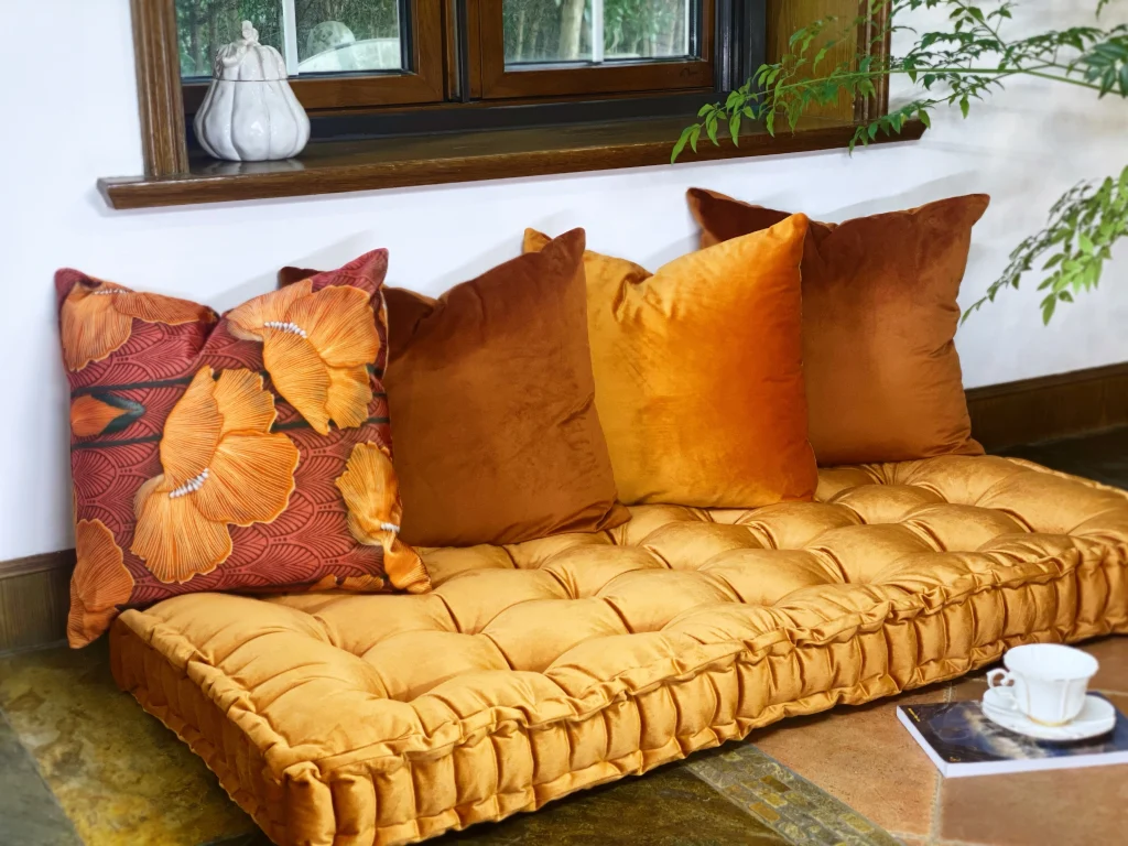 French Mattress Cushion - Pet or Kids Floor Cushion Daybed