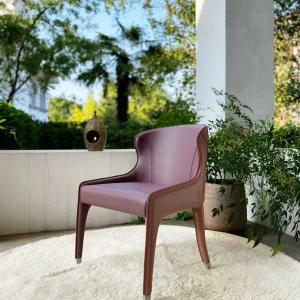 Upholstered Leather Chair