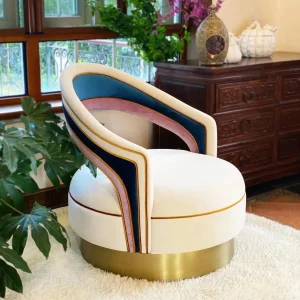 Swivel Charisse Armchair: Edra