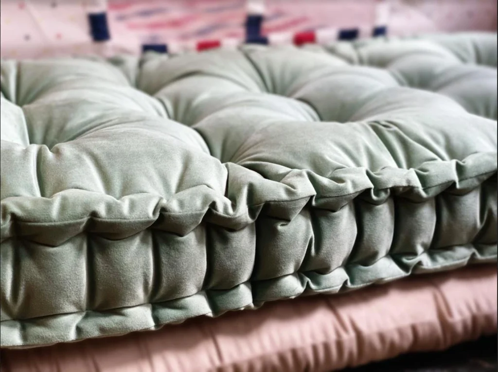 French Mattress Cushion - Pet or Kids Floor Cushion Daybed