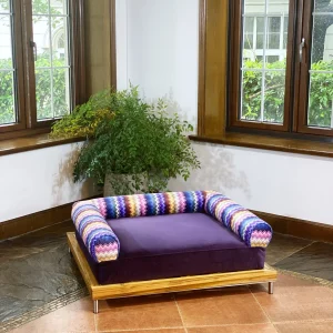 Teak Patio Mah Jong Couch Set