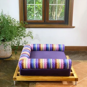 Teak Patio Mah Jong Couch Set