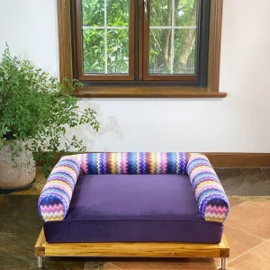 Teak Patio Mah Jong Couch Set
