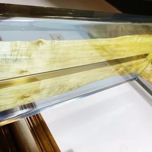 Waterfall Epoxy Console Table