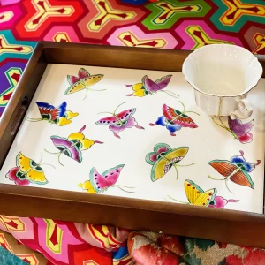 Hand Painted Ceramic Tray
