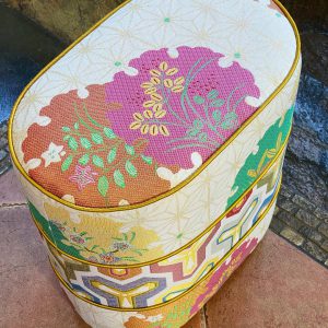 Oval Ottoman Pouf