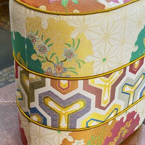 Oval Ottoman Pouf