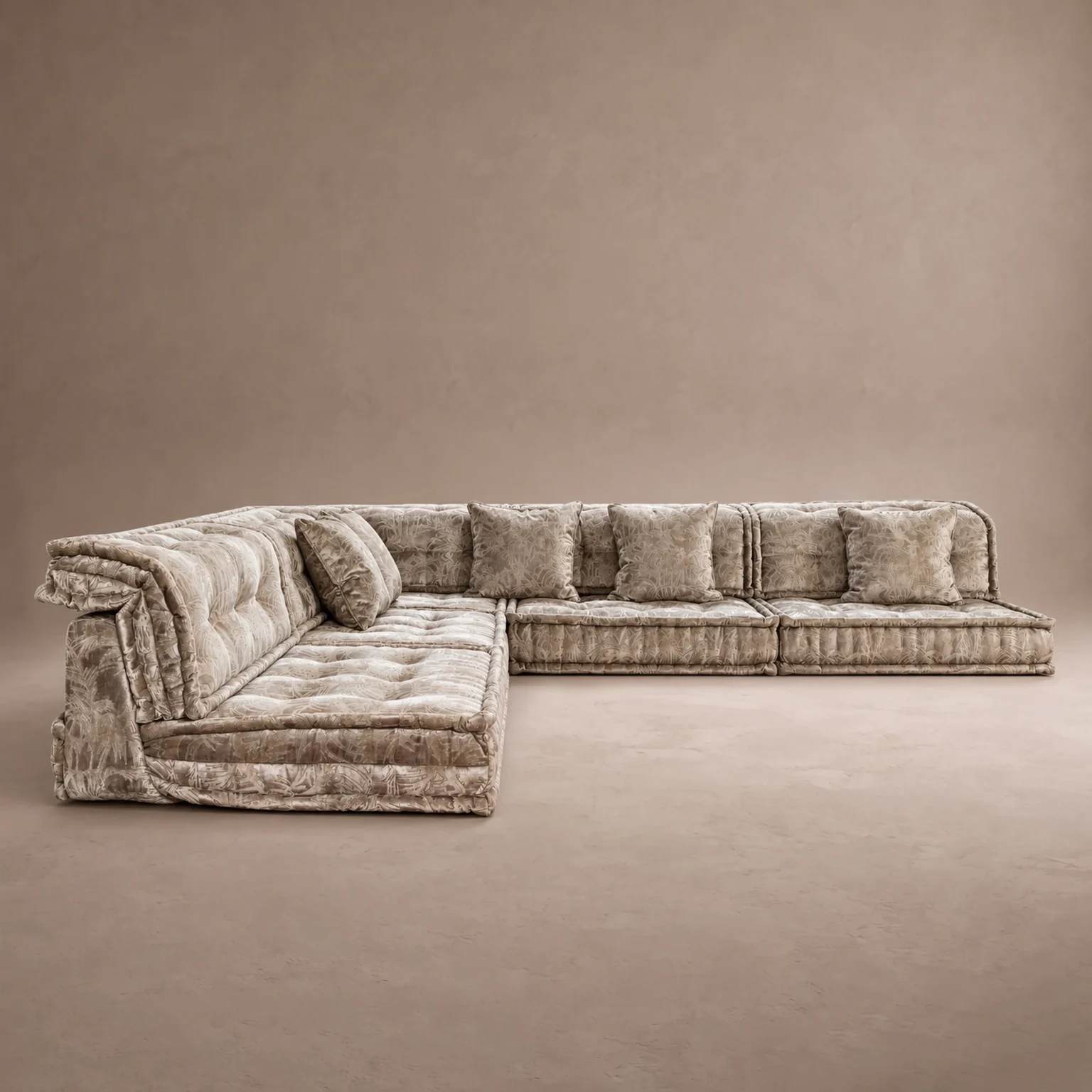 French Daybed Sofa : Clarke & Clarke Tropicale