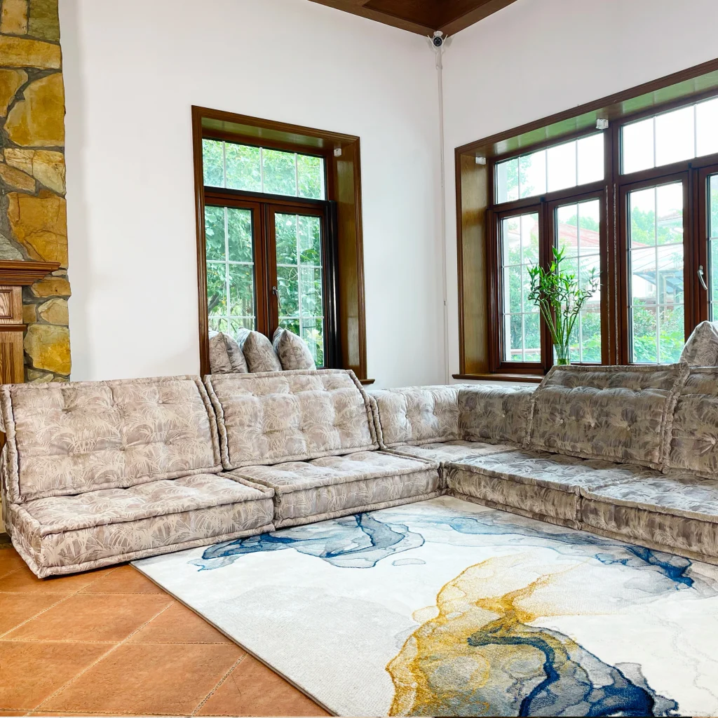 French Daybed Sofa : Clarke & Clarke Tropicale