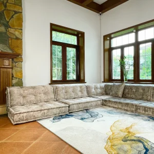 French Daybed Sofa : Clarke & Clarke Tropicale