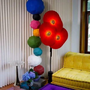 Red Floor Lamp