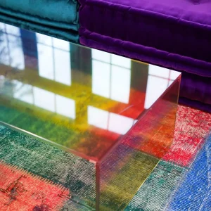 Rainbow Moon Low Table