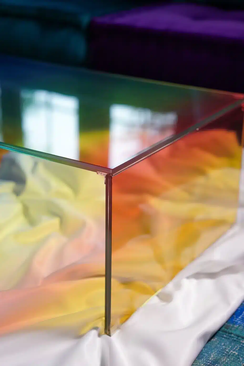 Rainbow Moon Low Table