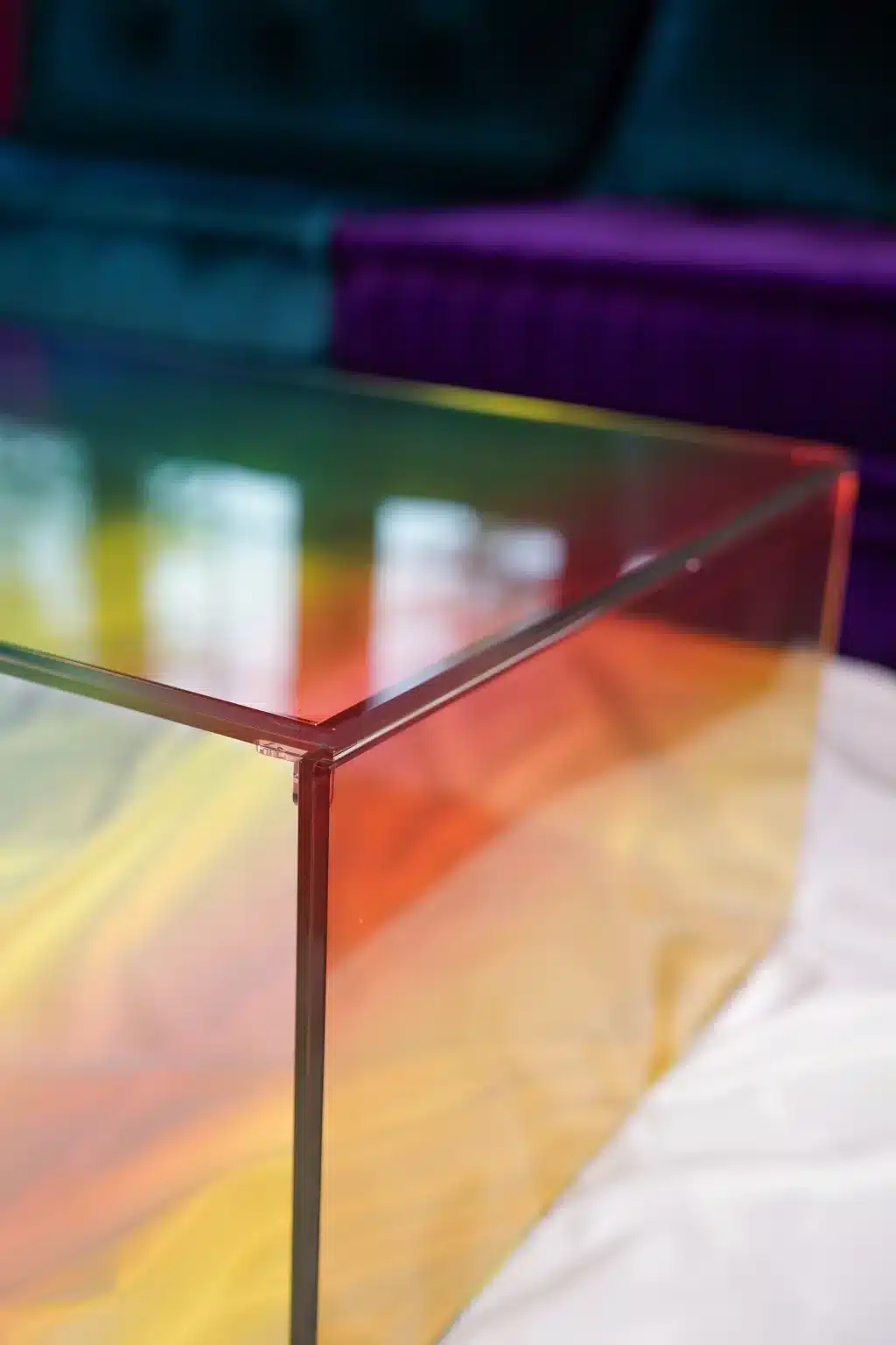 Rainbow Moon Low Table