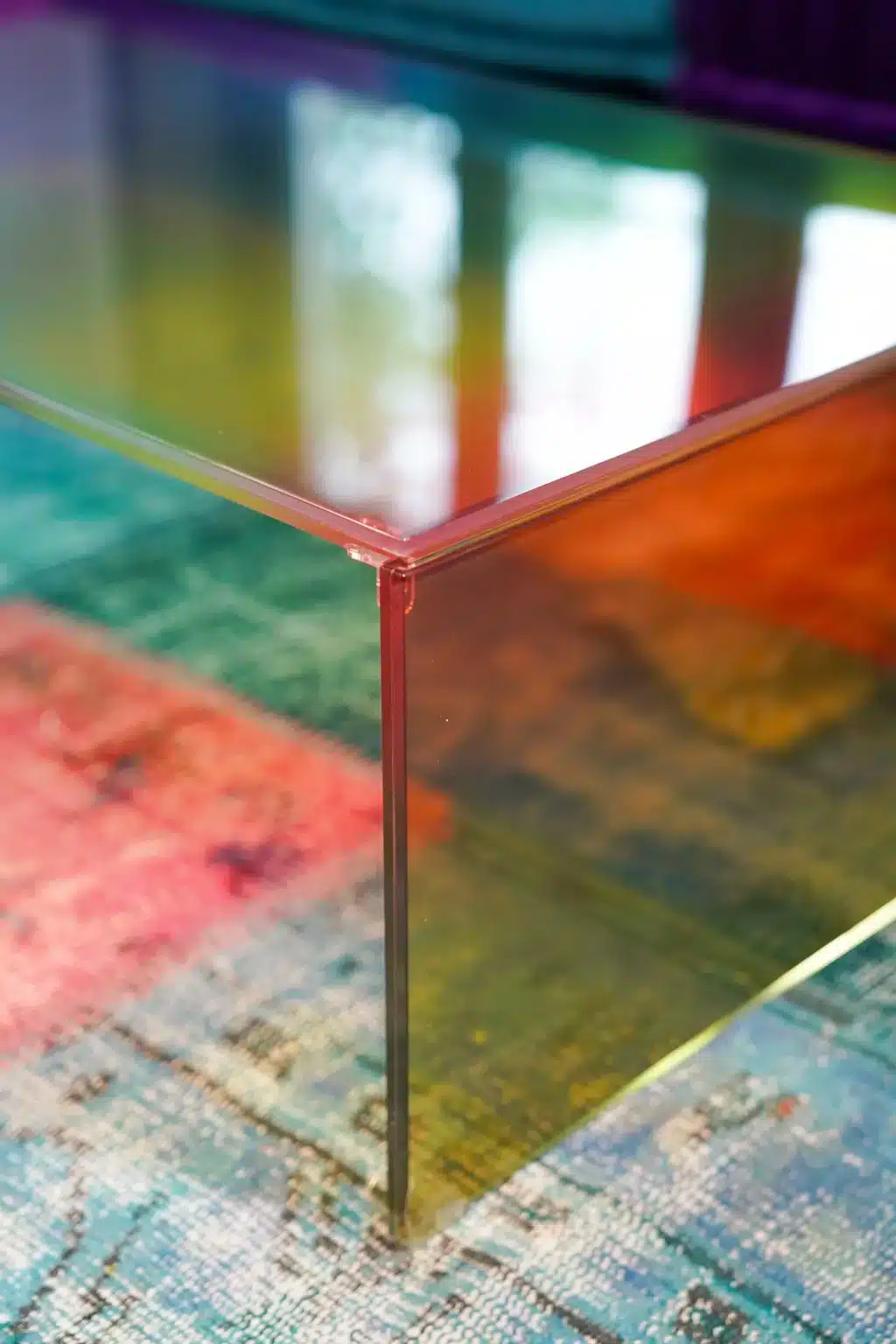 Rainbow Moon Low Table