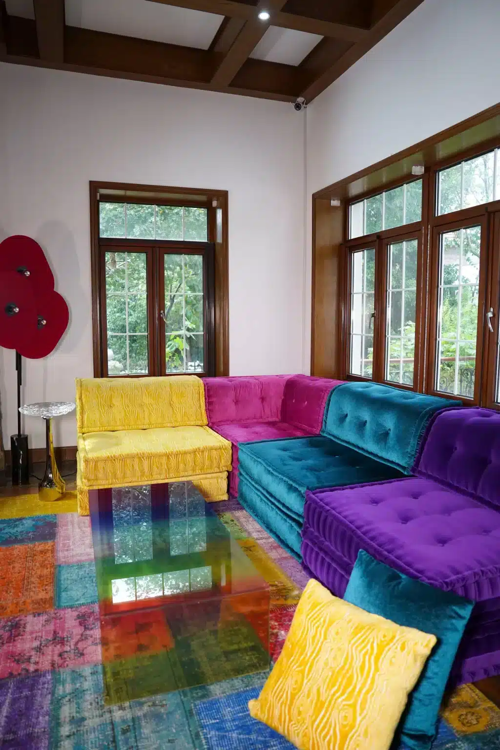 Rainbow Moon Low Table