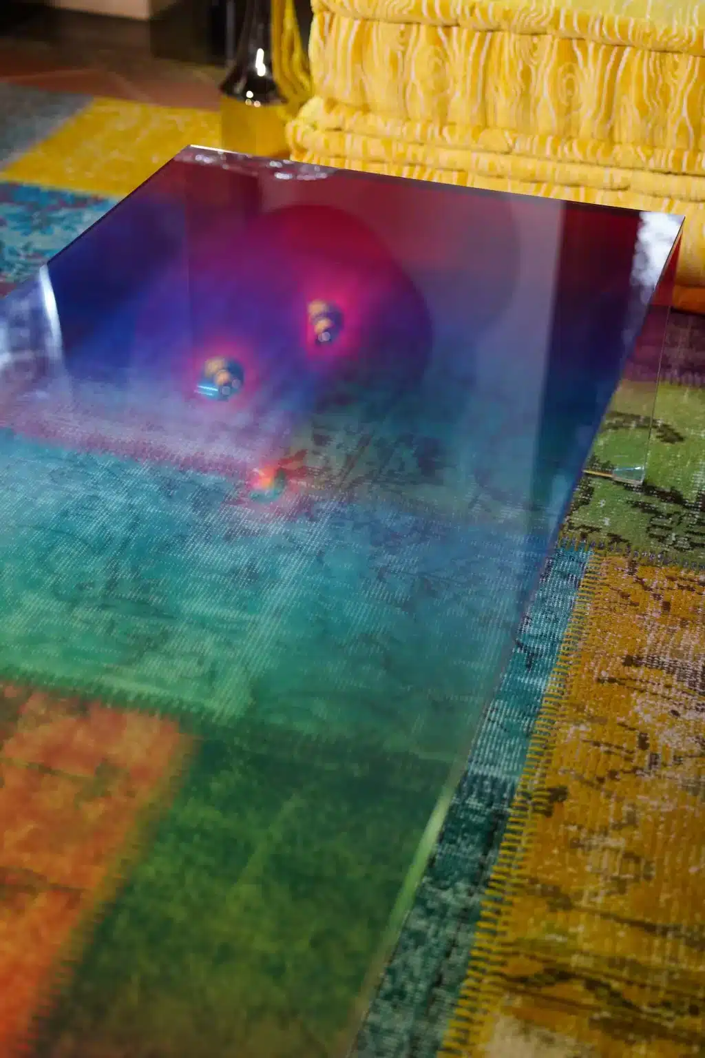 Rainbow Moon Low Table