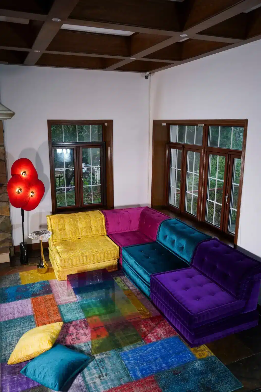 Rainbow Moon Low Table