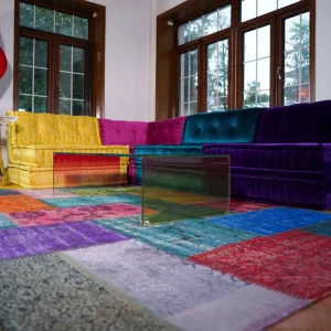 Rainbow Moon Low Table