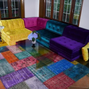 Rainbow Moon Low Table