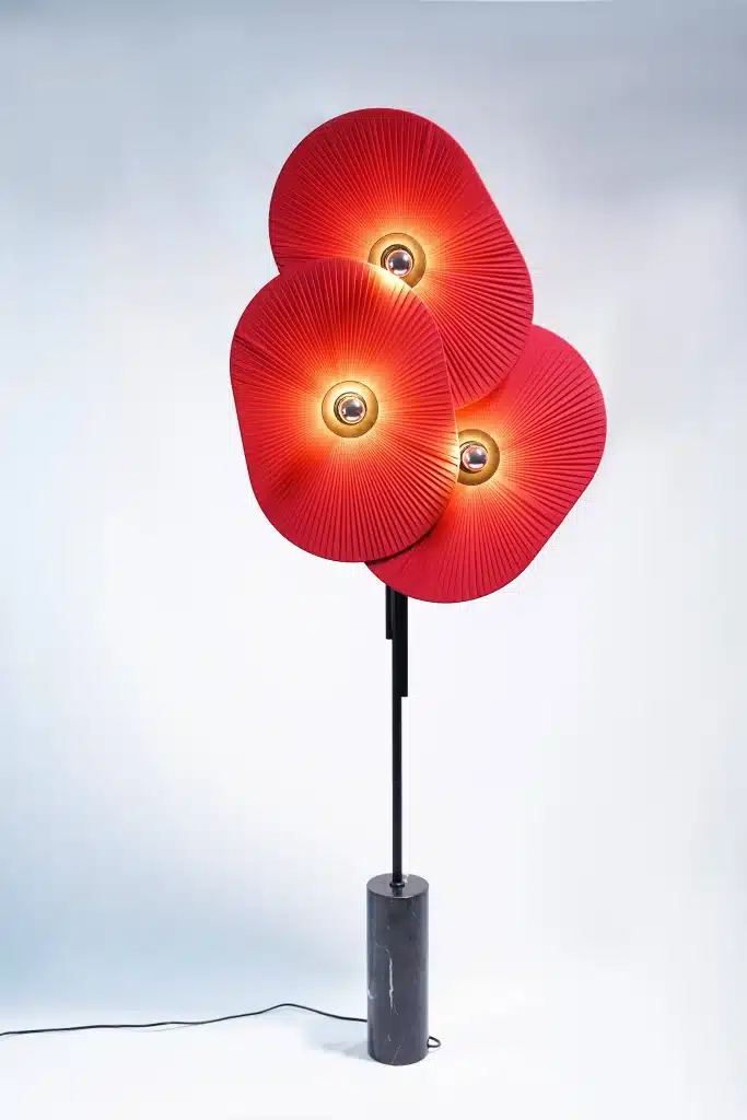 Red Floor Lamp