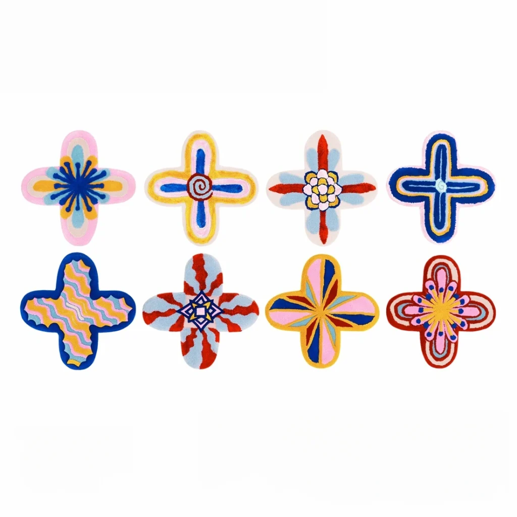 Small DAISIES Rug SET