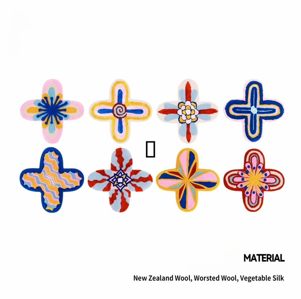 Small DAISIES Rug SET