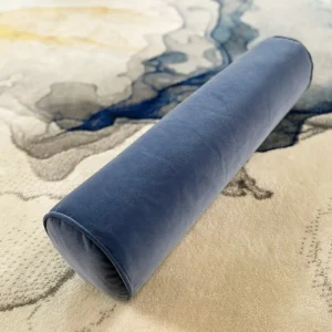 Bolster Neckroll Decor Pillow - Velvet