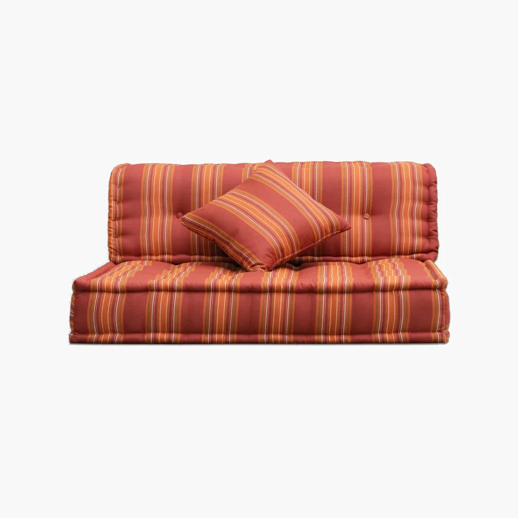 Outdoor Mah Jong Sofa - 4 Button Single Seater